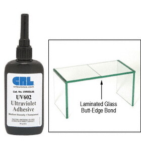 CRL UV602L85 UV602 UV/Visible Light Adhesive - 85g