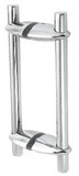 CRL Stainless Variant Series Adjustable Pull Handle with VP2 Mounting Post