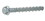 CR Laurence WBA12X4 Hilti&#174; Carbon Steel KWIK HUS-EZ 1/2&#034; x 4&#034; Anchor, Price/50 Each
