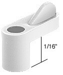 CRL White Plastic Window Screen Clips - Bulk