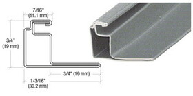 CRL Roll Formed Aluminum Standoff Screen Frame - 144&#034;