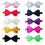 TOPTIE Men's Tuxedo Bow Tie, Solid Color Bowtie 10pc Mixed Lot