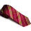 TOPTIE Men & Boy Skinny Striped Tie, Wholesale 5 Pcs Woven Microfiber Necktie