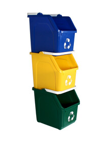 Busch Systems 101376 MULTI RECYCLER (3 Pack) - Triple - Kit - Mobius Loop - Full - Blue-Green-Yellow