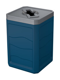 Busch Systems 193239 OUTLAW - Single - Kit - Standard - Recyclables - Mixed - Blue