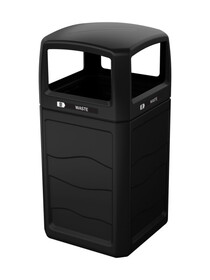 Busch Systems 193417 RENEGADE - Single - Kit - Standard - Waste - Full - Black