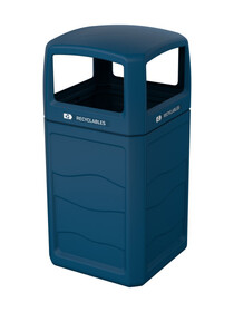 Busch Systems 193418 RENEGADE - Single - Kit - Standard - Recyclables - Full - Blue PCR
