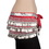 BellyLady Multi-Row 338 Coin Belly Dance Wrap, Silver Coins