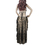 BellyLady Tribal Belly Dance Costume, Halter Top And Full Circle Skirt Set