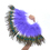 BellyLady Belly Dance Peacock Feather Marabou Fan with Plastic Staves, Price/piece