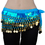 BellyLady Belly Dance Chiffon Hip Scarf With Pailettes