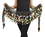 BellyLady Belly Dance Hip Scarf With Paillettes, Gold Coins Belly Dance skirt