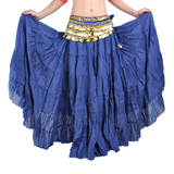 BellyLady Womens Belly Dance 8 Yard Skirt Vogue Bohemia Skirt Gypsy Maxi Skirt