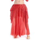 BellyLady Belly Dance Tribal Gold Stamping Skirt