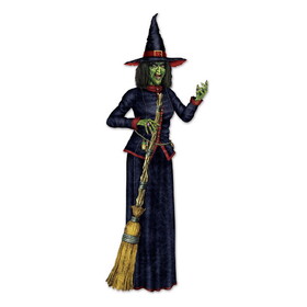 Beistle 00358 Jointed Witch, 6' 2"