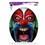 Beistle 00378 Under The Lid Scary Clown Peel 'N Place, 12" x 17" Sh, Price/1/Sheet