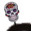 Beistle 00447 Day Of The Dead Sugar Skull Boppers, attached to snap-on headband