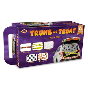 Beistle 00546 Trunk Or Treat Party Box, Piece Count: 21