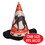Beistle 00557 Vintage Halloween Felt Witch Hat, one size fits most, Price/1/Card