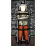Beistle 00578 Convict Photo Prop Stand-Up, easel attached; assembly required, 6' 1