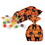 Beistle 00857 Vintage Halloween Cello Bags, twist ties included, 4" x 9" x 2", Price/25/Package