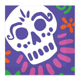 Beistle 00938 Day Of The Dead Luncheon Napkins, (2-Ply)