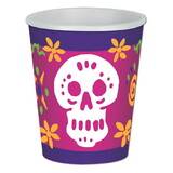 Beistle 00940 Day Of The Dead Beverage Cups, hot & cold use, 9 Oz