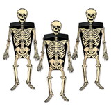 Beistle 01197 Skeleton Favor Boxes, skulls, arms, legs included; assembly required, 2
