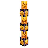 Beistle 01274 Jack-O-Lantern Column, 6 individual sections create 1-5' 7¼ column; assembly required, 5' 7¼