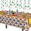 Beistle 20064 Gingerbread House Tablecover, plastic, 54" x 108", Price/1/Package