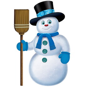 Beistle 20128 Jointed Snowman, 35&#189;"