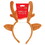 Beistle 20172 Reindeer Antlers, attached to snap-on headband