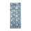 Beistle 20340 Snowflake 1-Ply Gleam 'N Curtain, silver w/prtd blue & white snowflakes; prtd 2 sides, 8' x 3', Price/1/Package