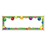 Beistle 20356 Holiday Sign Banner, indoor & outdoor use; 4 grommets, 5' x 21