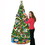 Beistle 20528 Jointed Christmas Tree, slotted to hold greeting cards, 6', Price/1/Package