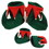 Beistle 20759 Elf Boots, one size fits most; indoor use only, Price/1 Pair/Card