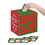 Beistle 20884 Ugly Sweater Ballot Box w/Ballots, 1 ballot box & 10 ballots included; assembly required, 9" x 9", Price/11/Package