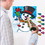 Beistle 20912 Pin The Nose On The Snowman Game, blindfold mask & 16 noses included, 19" x 17&#189;", Price/1/Package