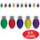 Beistle 22178 Christmas Light Bulb Streamer, assembly required, 8&#190;" x 5' 6", Price/1/Package
