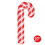 Beistle 22527 Candy Cane Cutout, prtd 2 sides, 27"