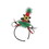 Beistle 22728 Holiday Hat Headband, attached to snap-on headband, Price/1/Package