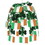 Beistle 30643 Irish Flag Cascade, combination metallic & boardstock, 24", Price/1/Package