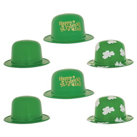 Beistle 30718 St Patrick's Derby Assortment, one size fits most