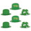Beistle 30718 St Patrick's Derby Assortment, one size fits most, Price/6/Package
