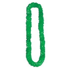 Beistle 33355 Soft-Twist St Patrick's Poly Lei, green, 1&#189;" x 36"