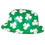 Beistle 33626-25 Plastic Shamrock Derby, one size fits most