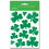 Beistle 34001 Shamrock Stickers, 4&#190;" x 7&#189;", Price/4 Shs/Pkg