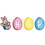 Beistle 40012 Easter Streamer, prtd 2 sides w/different designs; assembly required, 6&#188;" x 8', Price/1/Package