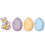 Beistle 40012 Easter Streamer, prtd 2 sides w/different designs; assembly required, 6&#188;" x 8', Price/1/Package