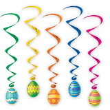Beistle 40050 Easter Egg Whirls, 3' 4